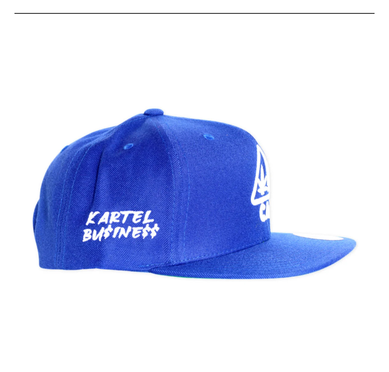 JUNKIE KARTEL HAT BLUE KARTEL BUSINESSS