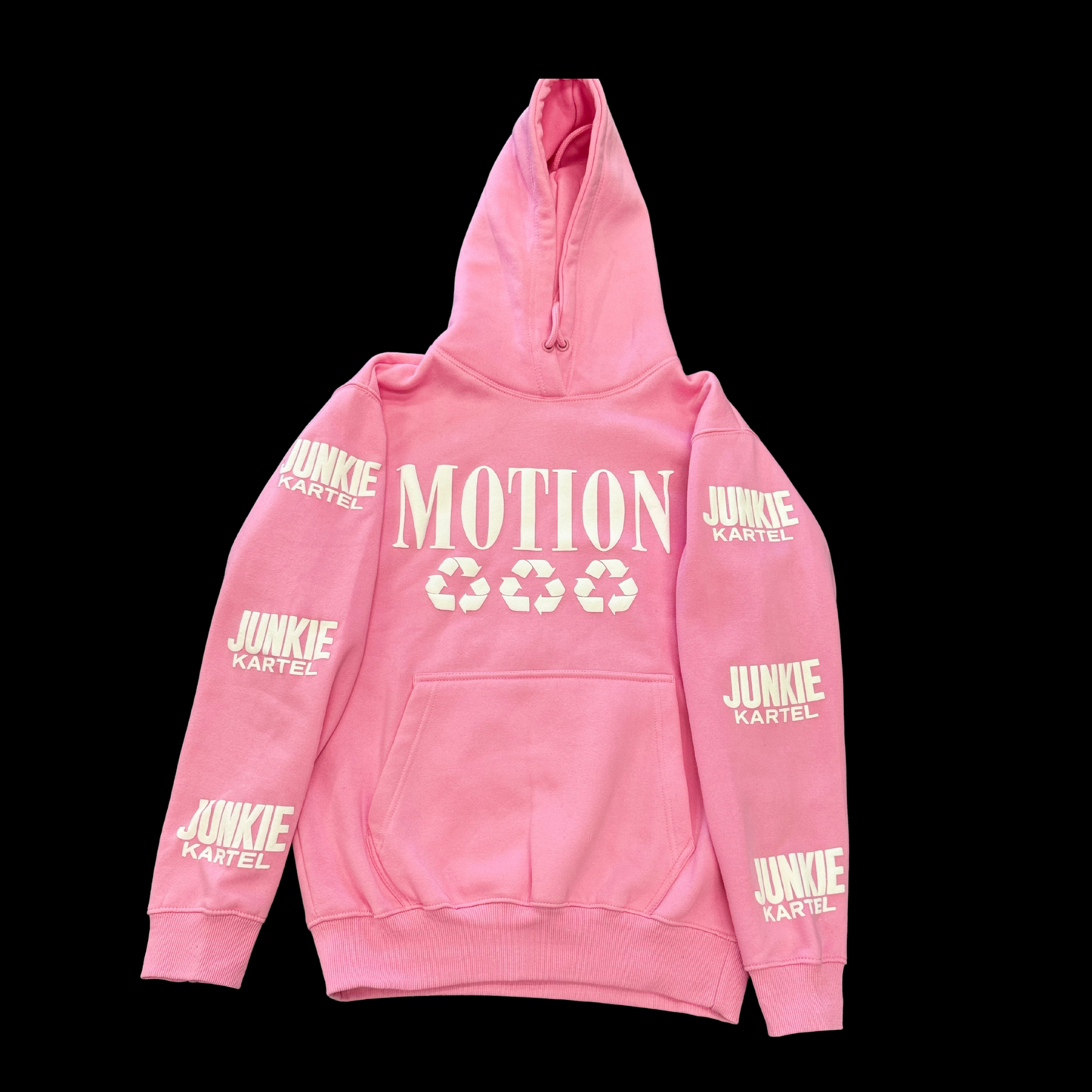 PINK MOTION HOODIE
