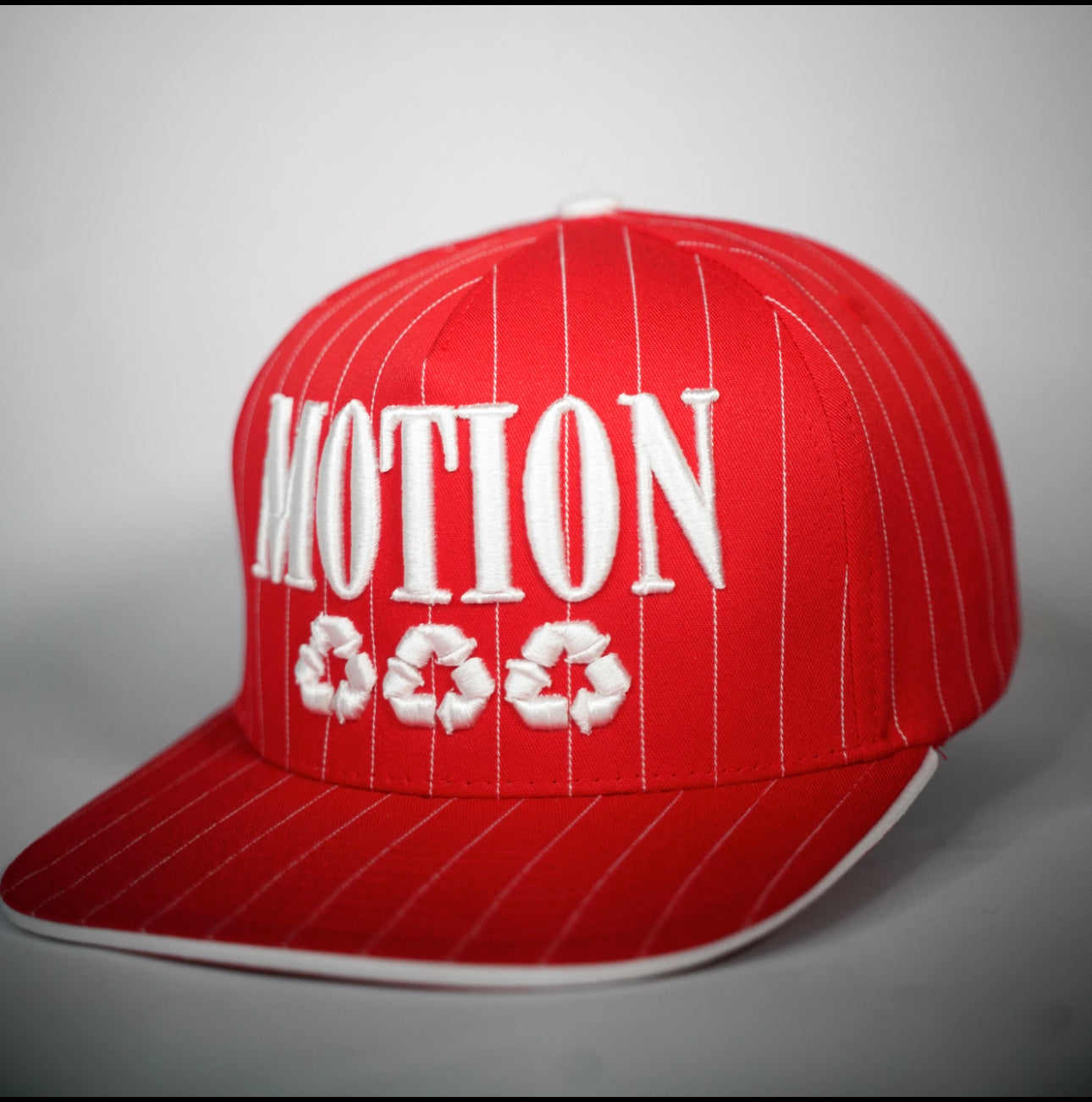 Red Motion Pinstripes Hat