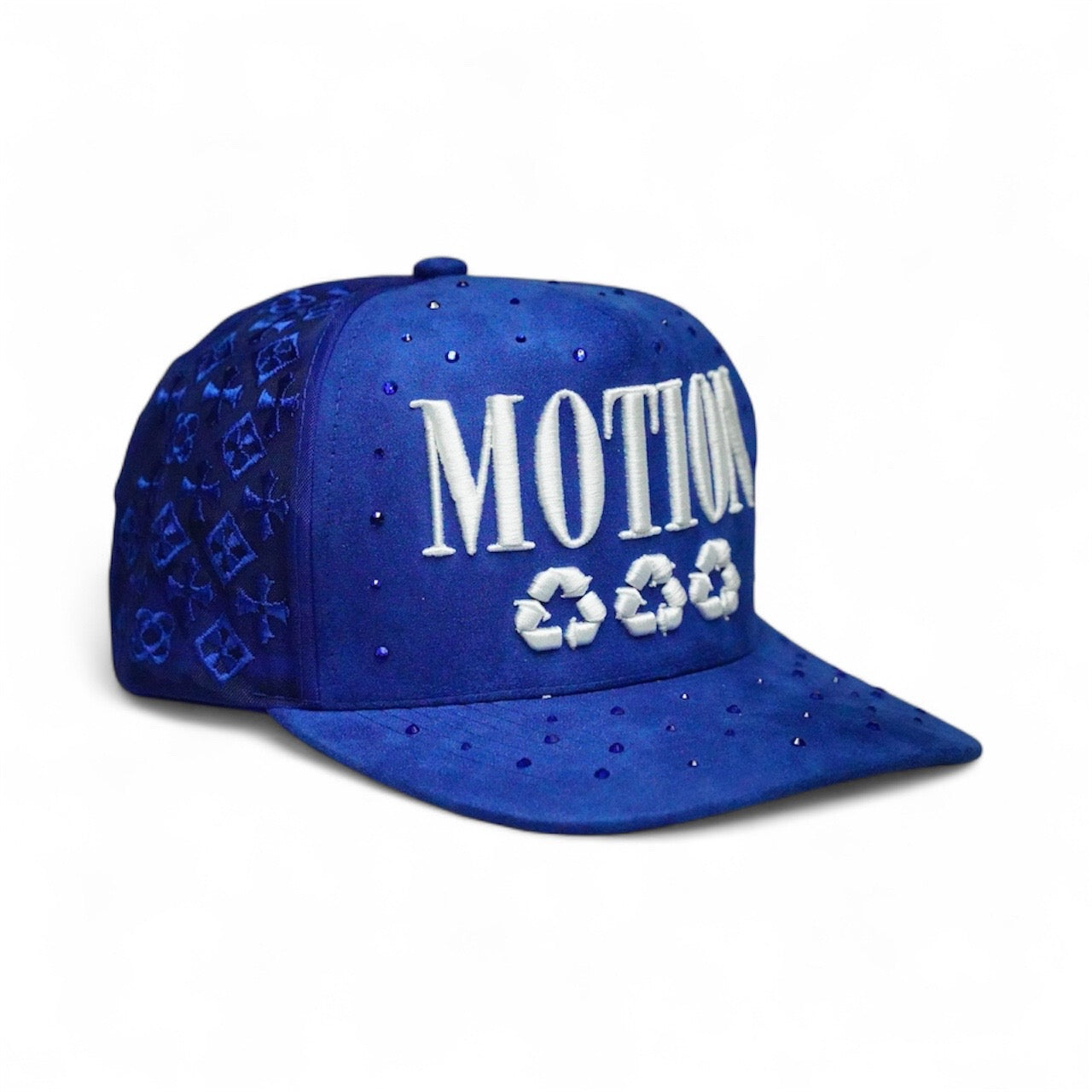 Royal Blue MOTION Chrome Suede Hat