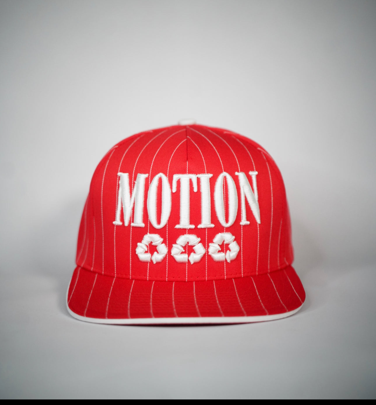 Red Motion Pinstripes Hat