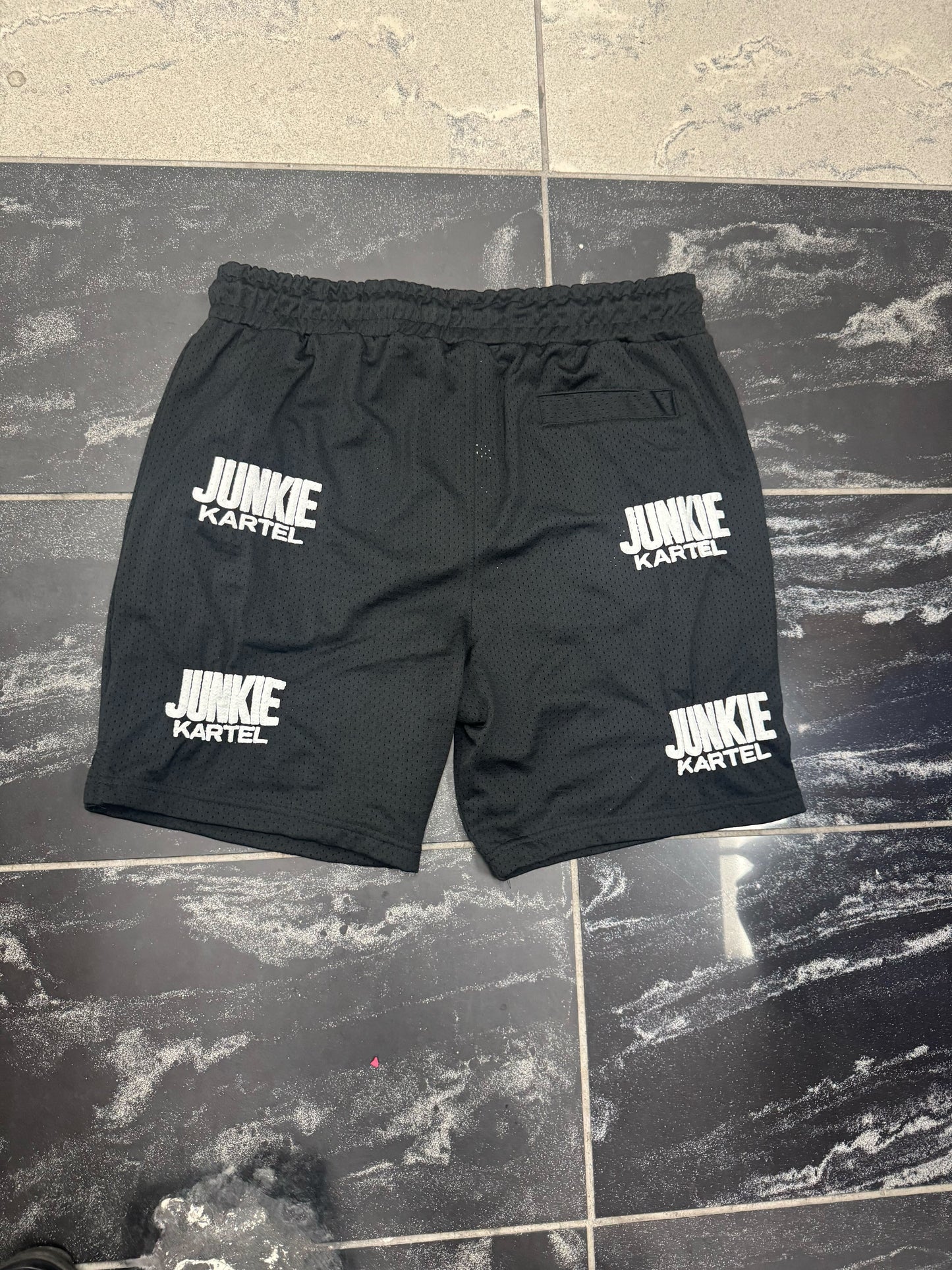 Motion Basketball Embroidered Shorts