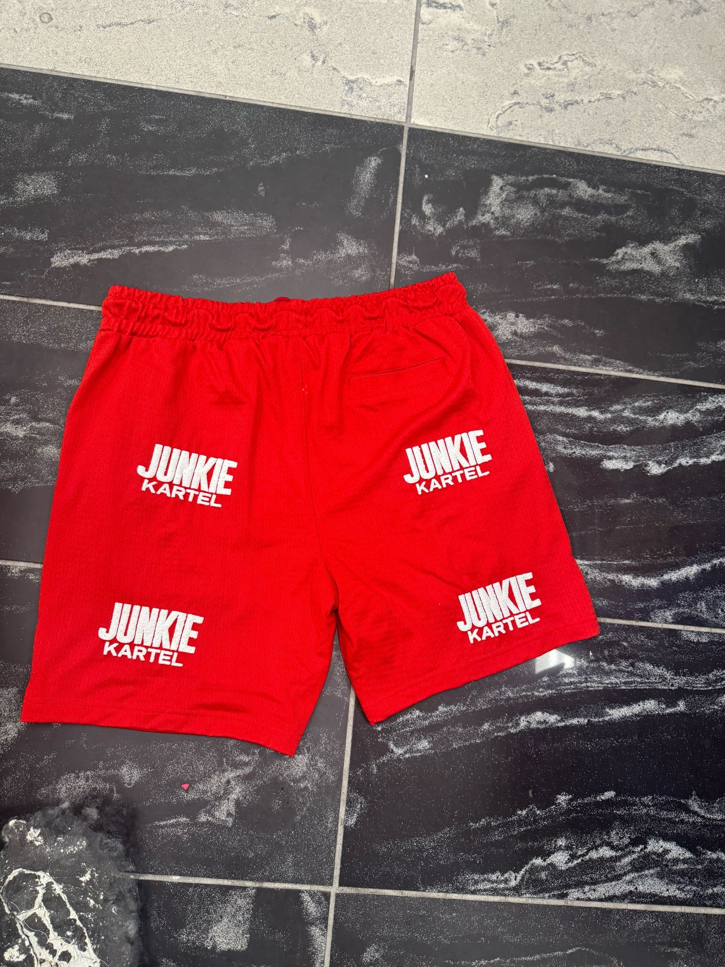 Motion Basketball Embroidered Shorts