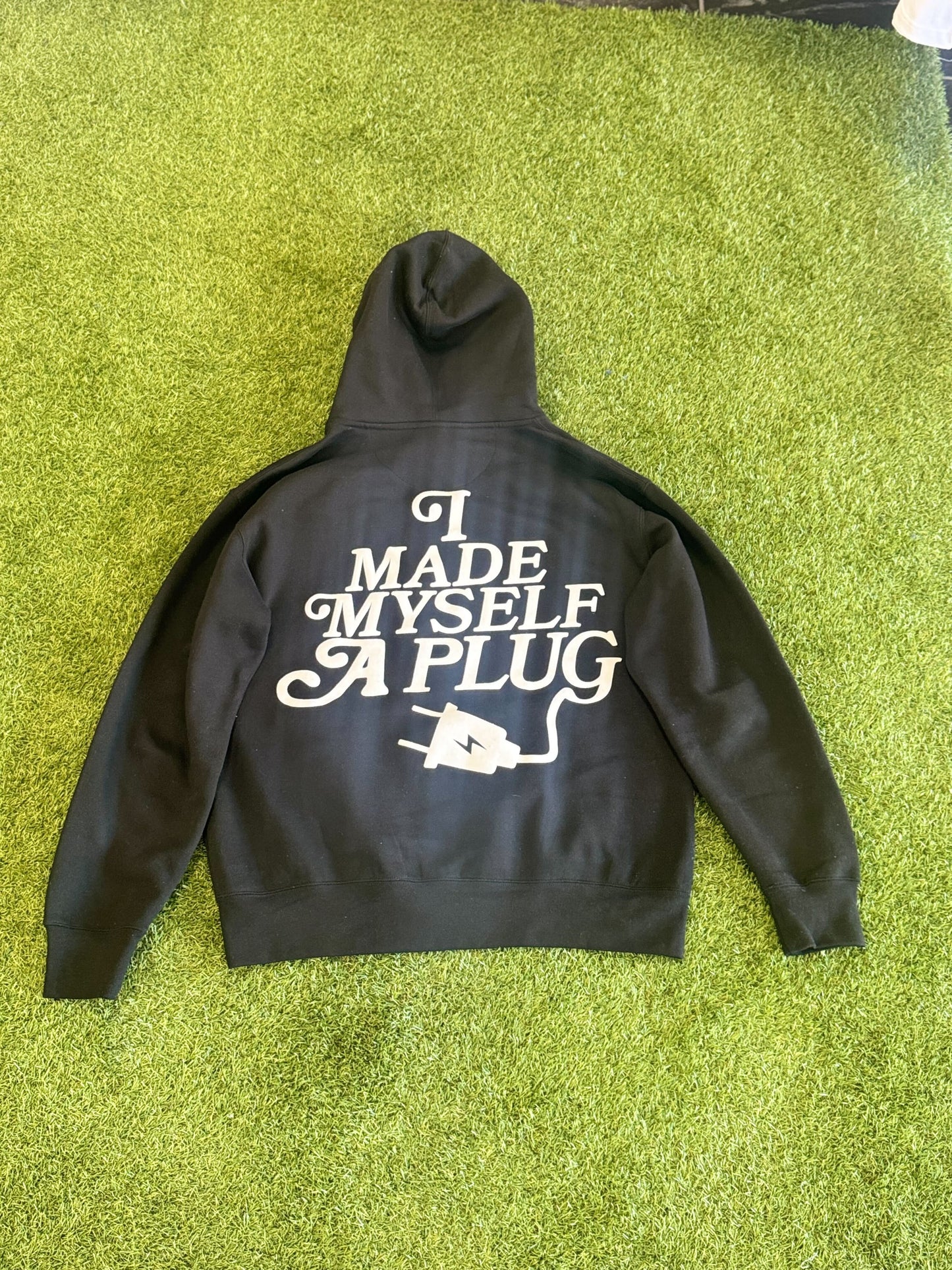 MOTION / Junkie Kartel Zip Up HOODIE (No Sleeves)