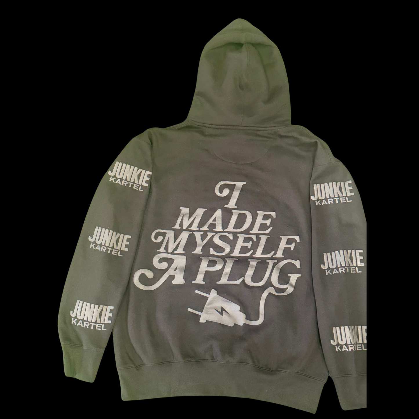 Black on Black Motion Hoodie