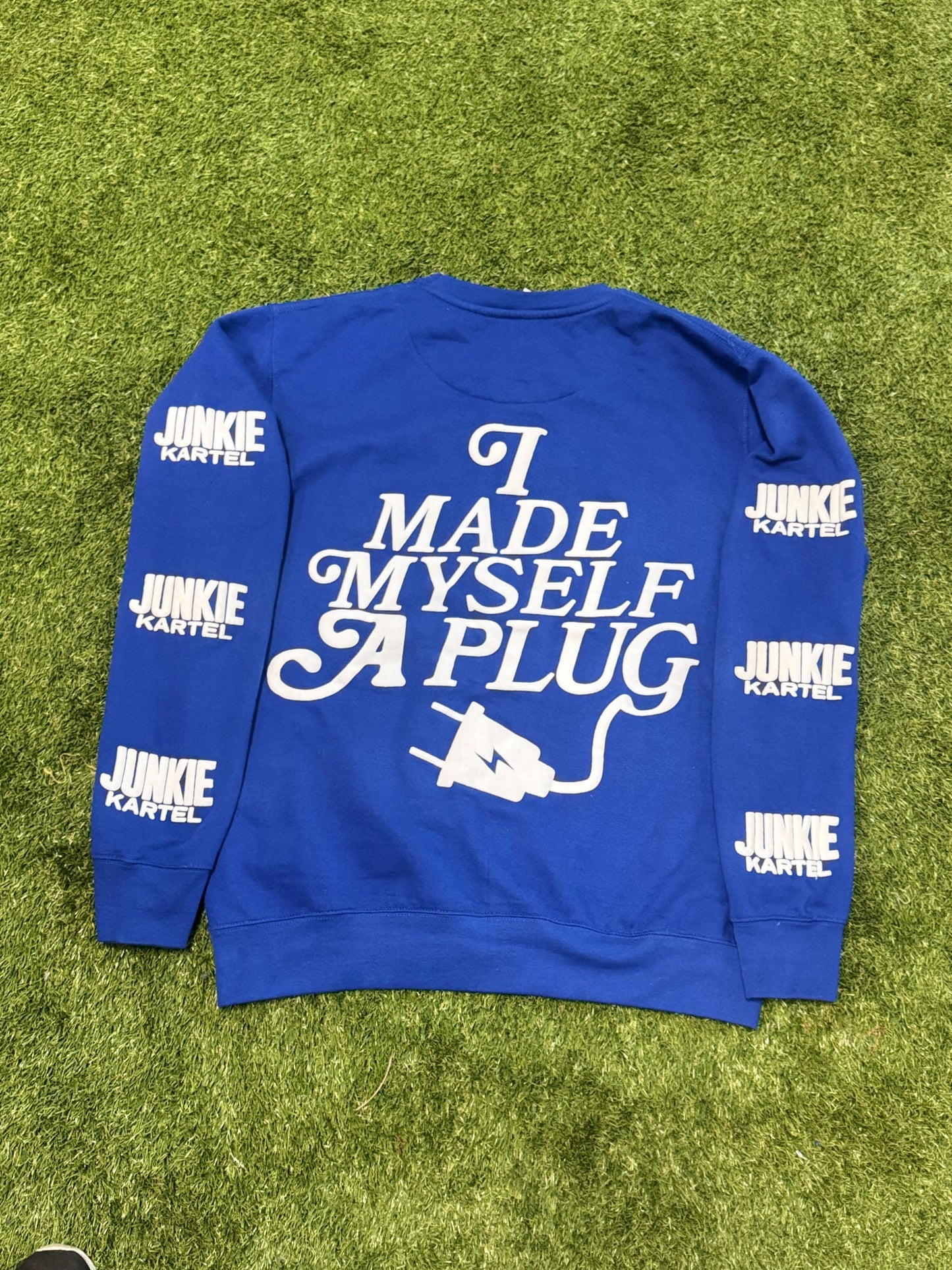 DODGERS MOTION BLUE CREWNECKS