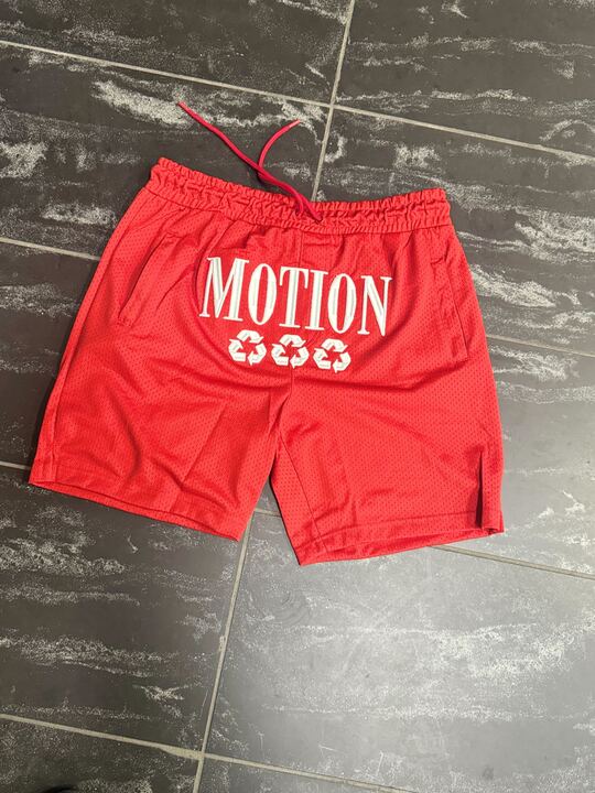 Motion Basketball Embroidered Shorts