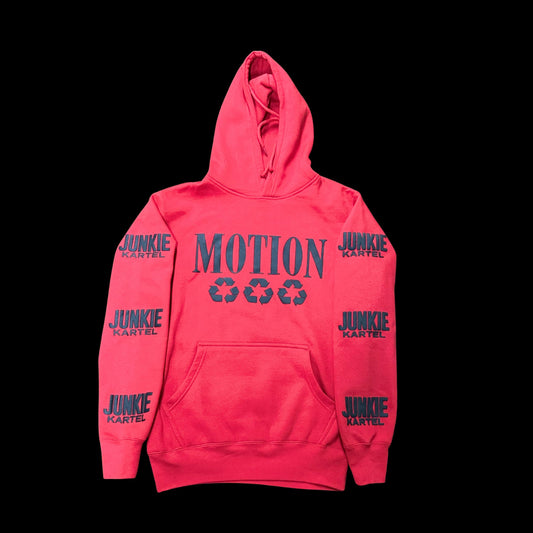 Black & Red MOTION HOODIES