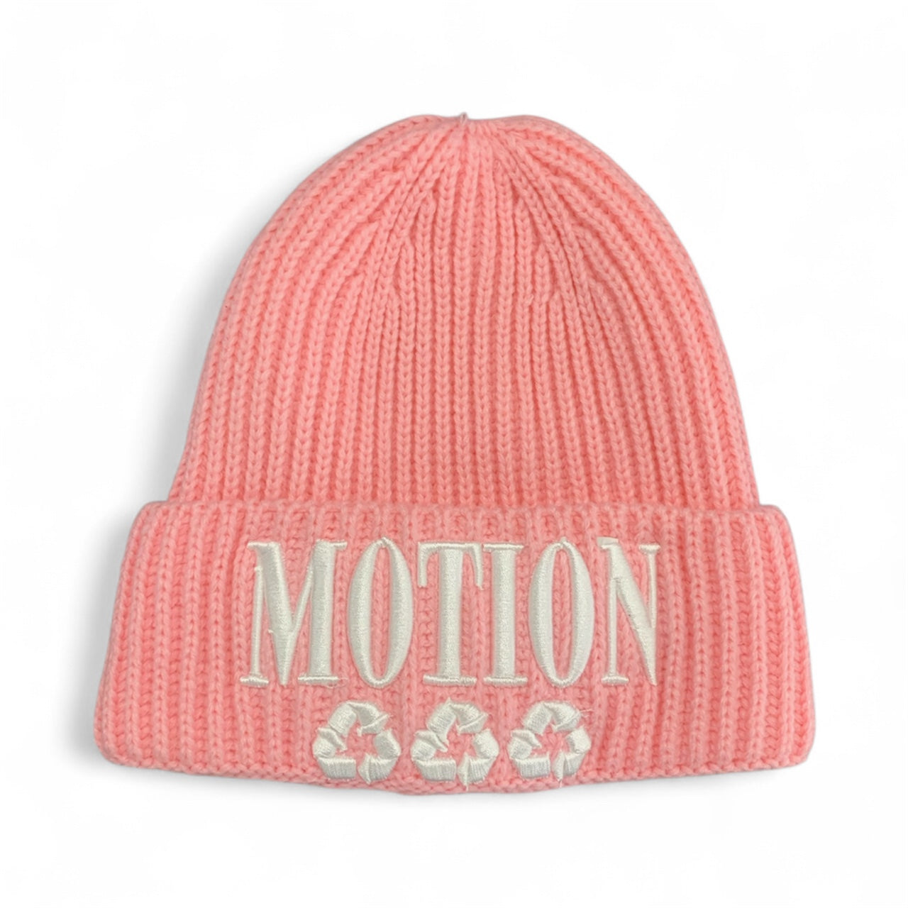 Pink MOTION Beanie