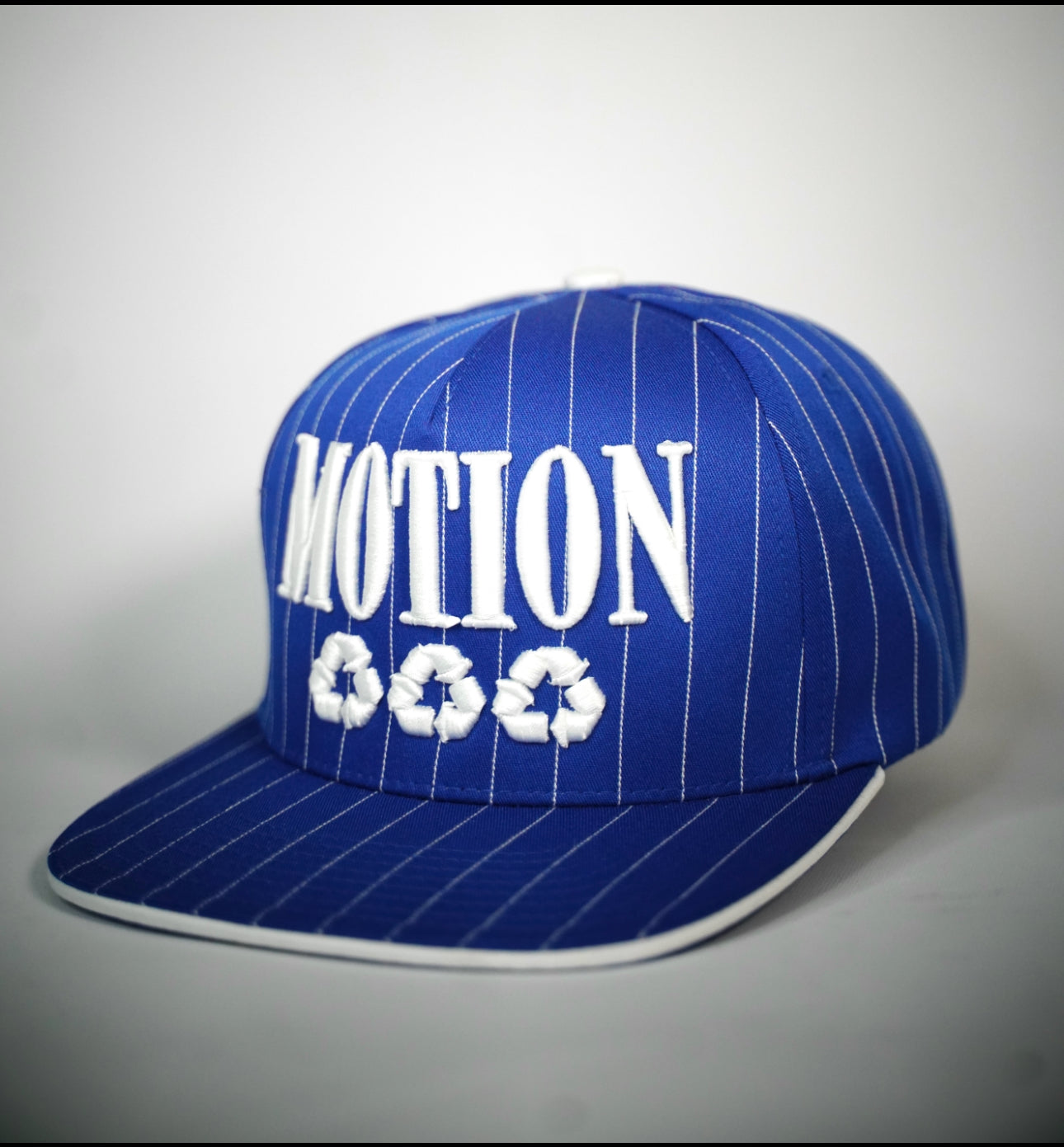 Blue Motion Pinstripes Hat