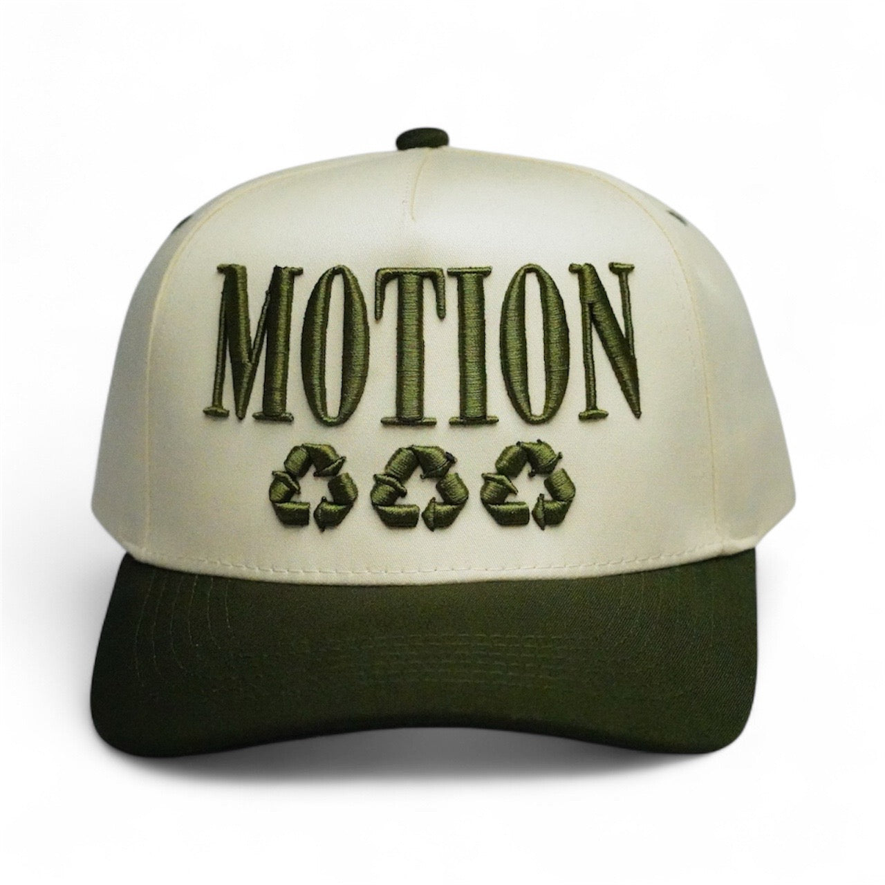 Olive Green & Dust MOTION Hat