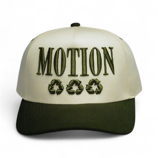 Olive Green & Dust MOTION Hat