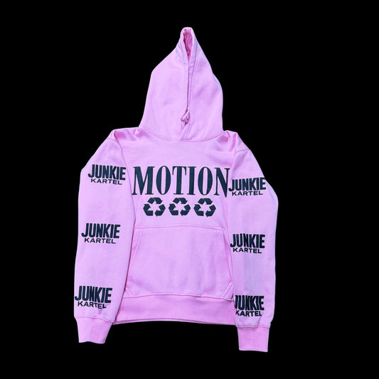 BLack & PINK MOTION HOODIES