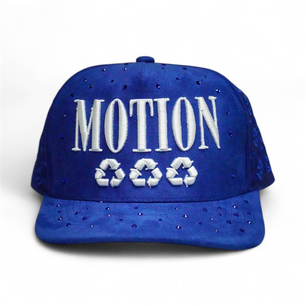 Royal Blue MOTION Chrome Suede Hat