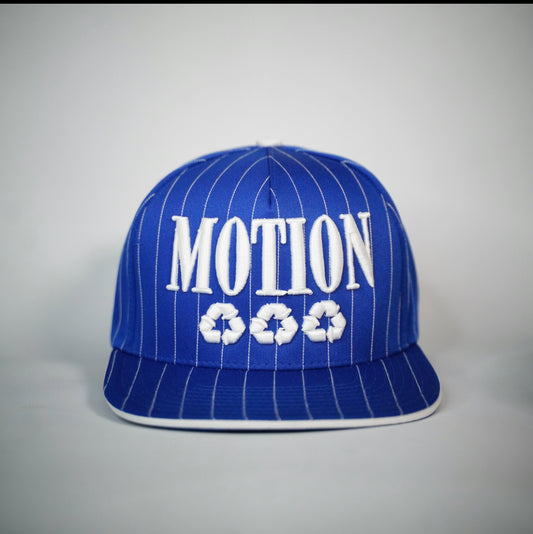 Blue Motion Pinstripes Hat