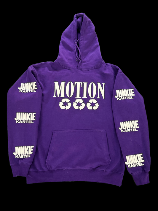 PURPLE MOTION HOODIE
